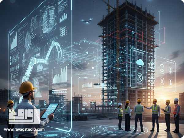 کاربرد هوش مصنوعی در مدیریت پروژههای ساختوساز و کنترل هزینه و زمان.