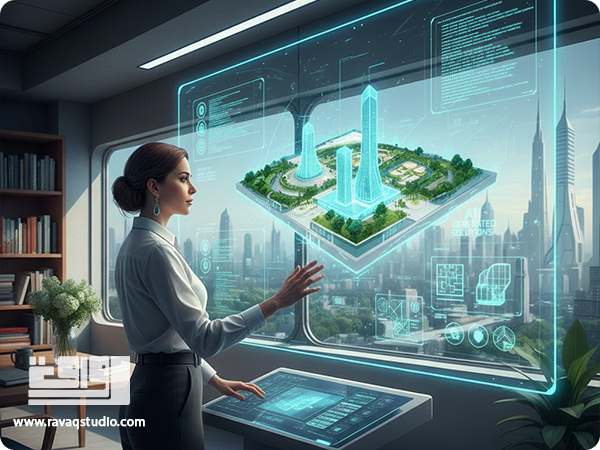 نقش جدید معمار در عصر هوش مصنوعی؛ راهبری خلاقانه بهجای محاسبات تکراری.